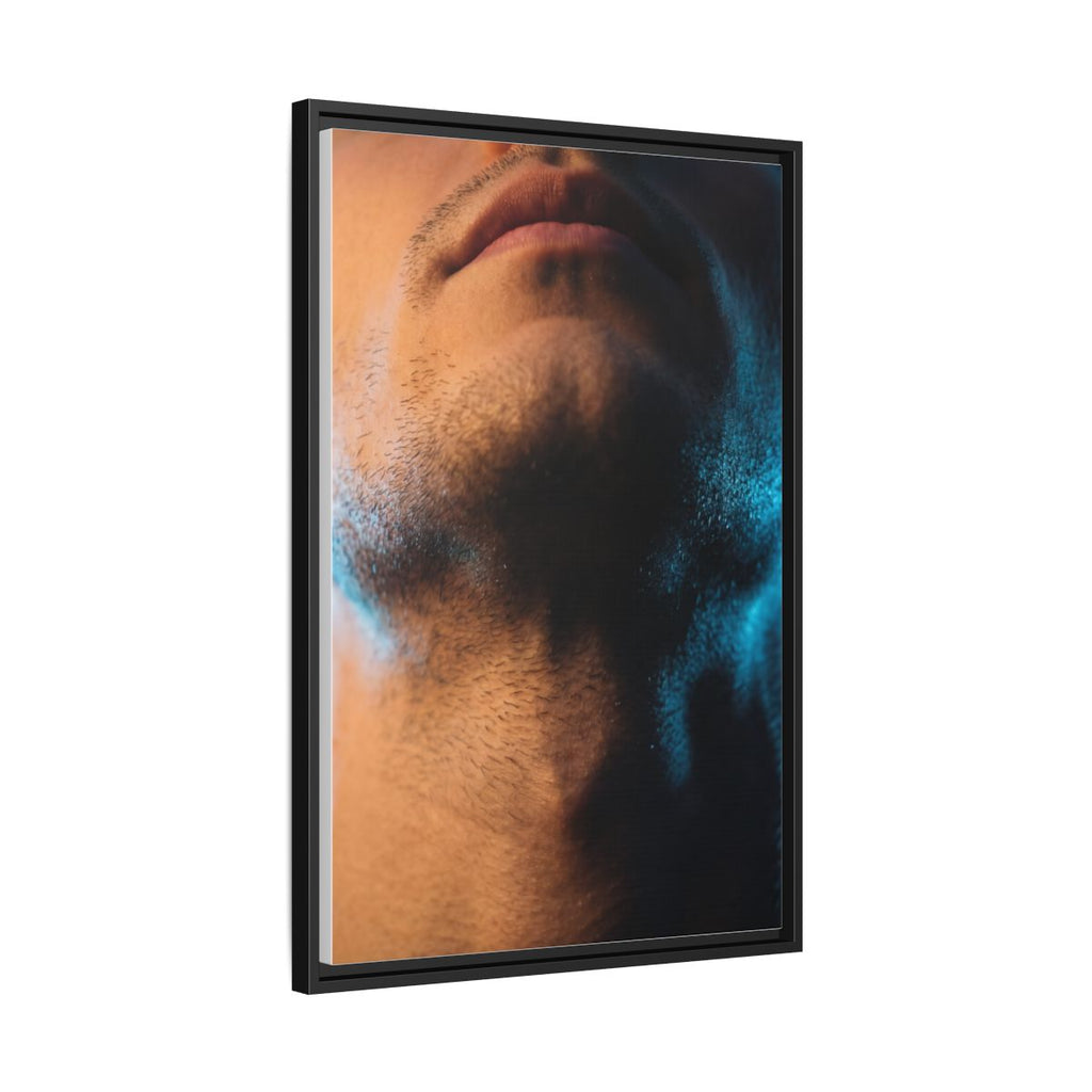 Framed Matte Canvas - Neon Noir