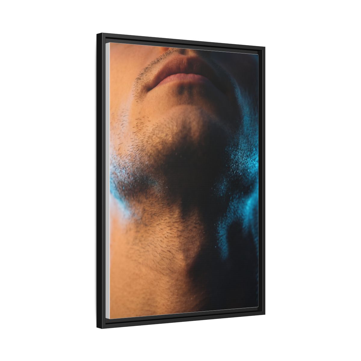Framed Matte Canvas - Neon Noir