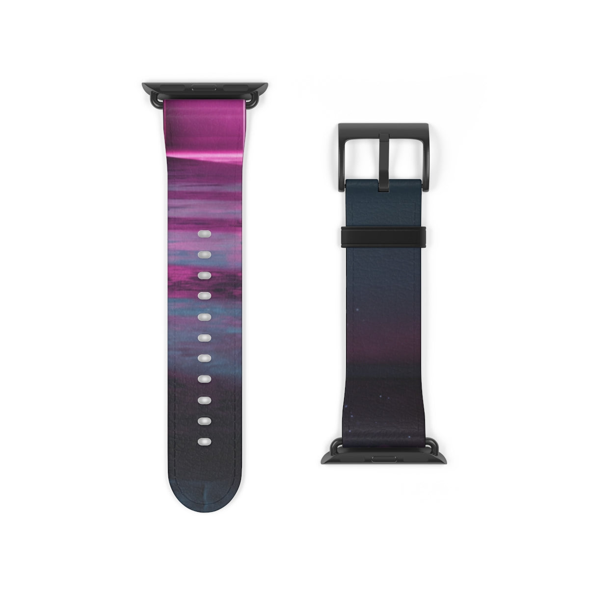Apple Watch Band - Neon Portal Colonnade | Echovira Gallery