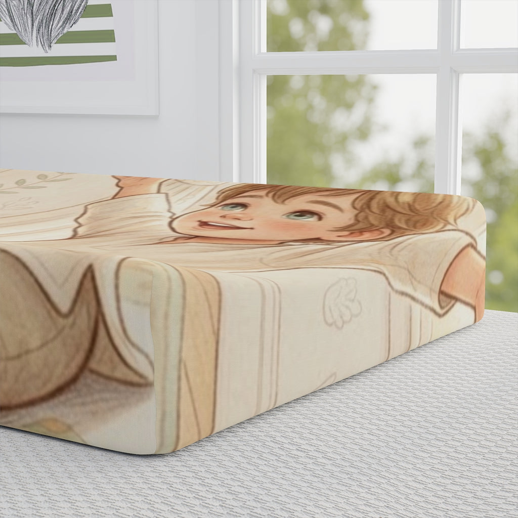 Changing Pad Cover - Sunny Morning | Echovira Gallery