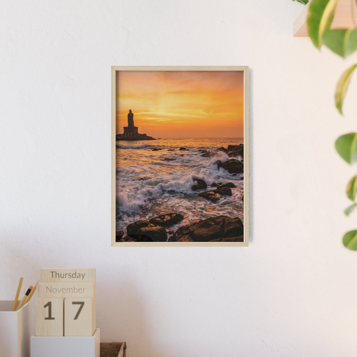 Framed Poster - Golden Hour Horizon