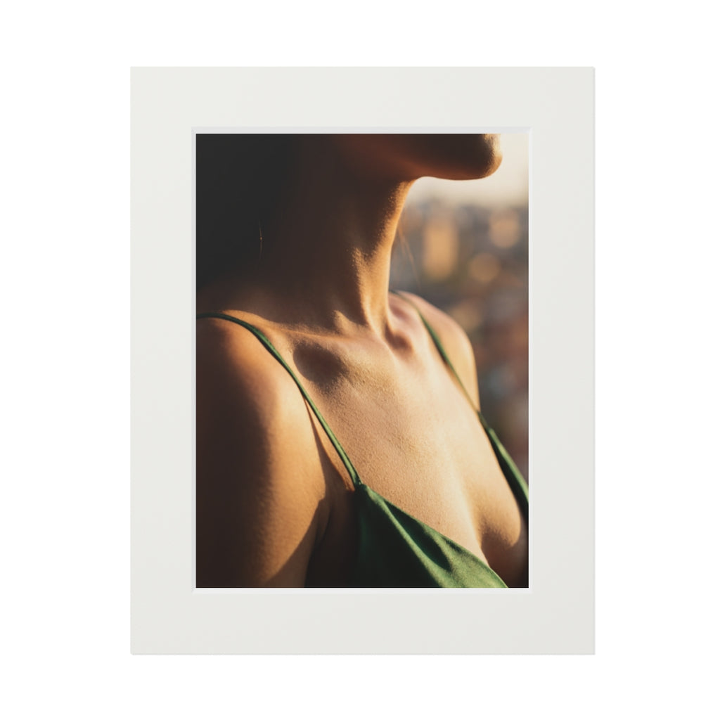 Fine Art Print - Cinematic Emerald Portrait