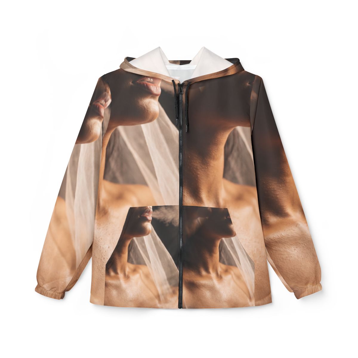 Unisex Windbreaker - Luminous Shadows | Echovira Gallery