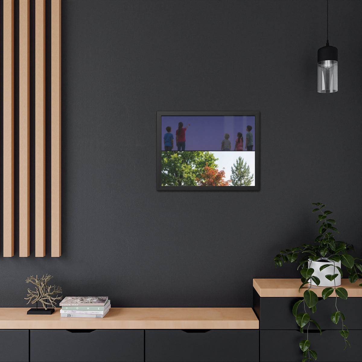 Framed Poster - Little Explorer — Landscape