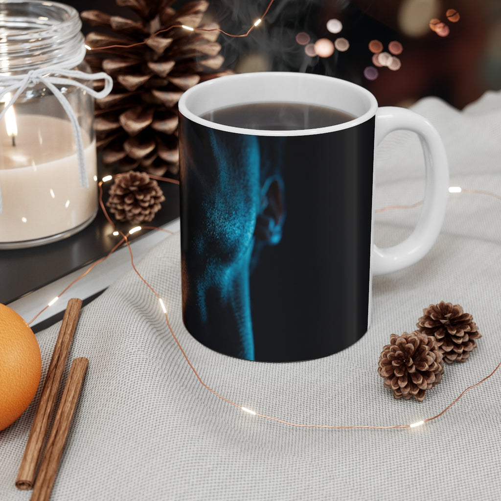 11oz White Mug - Cinematic Morning Glow