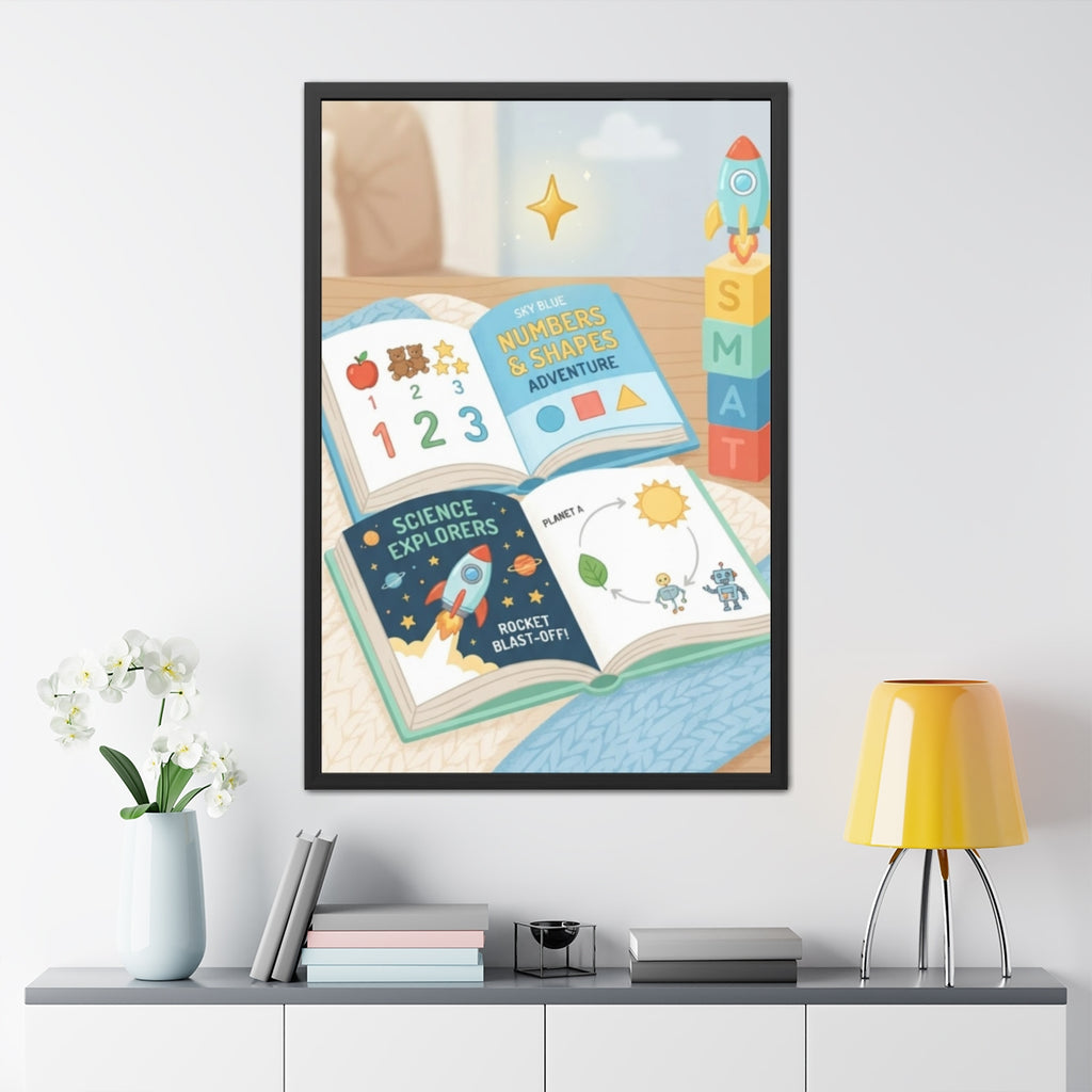 Framed Poster - Science Explorers — Portrait (8×12, 9×11......