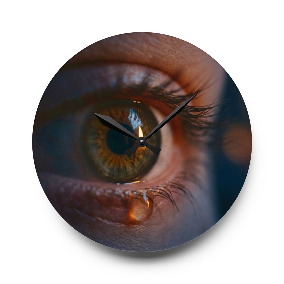 Acrylic Wall Clock - Timeless Emotion