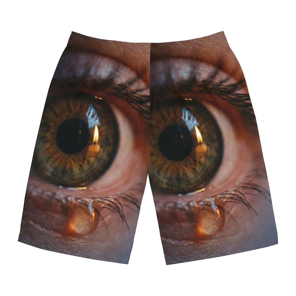 Men's Board Shorts - Cinematic Eye Art