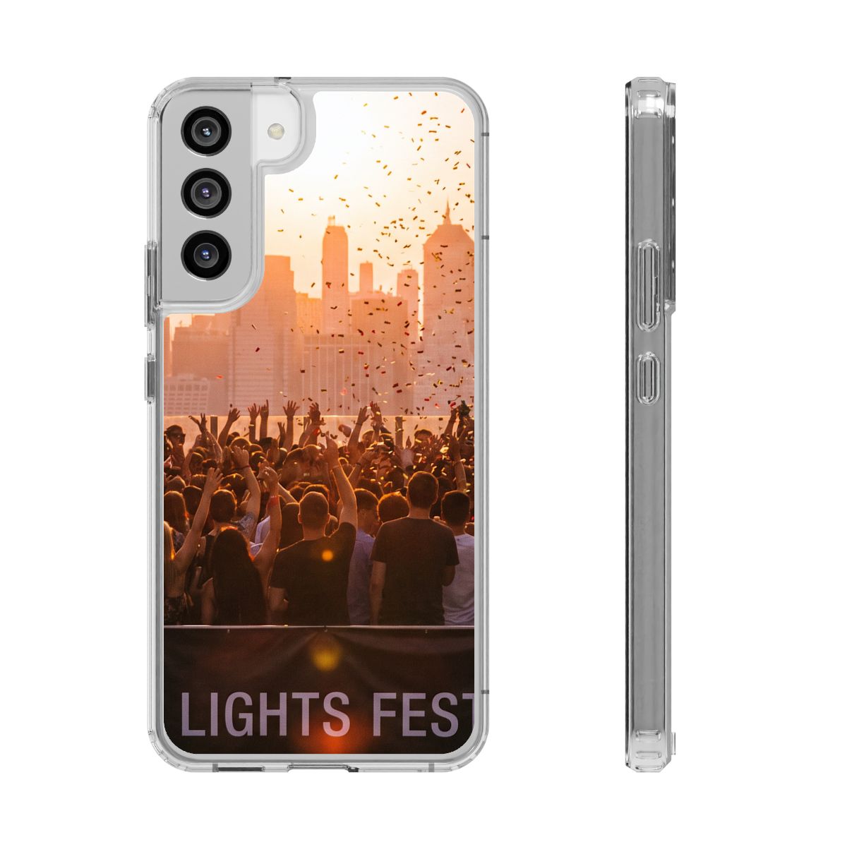 Clear Impact-Resistant Cases - Clear Phone Case - City... |...