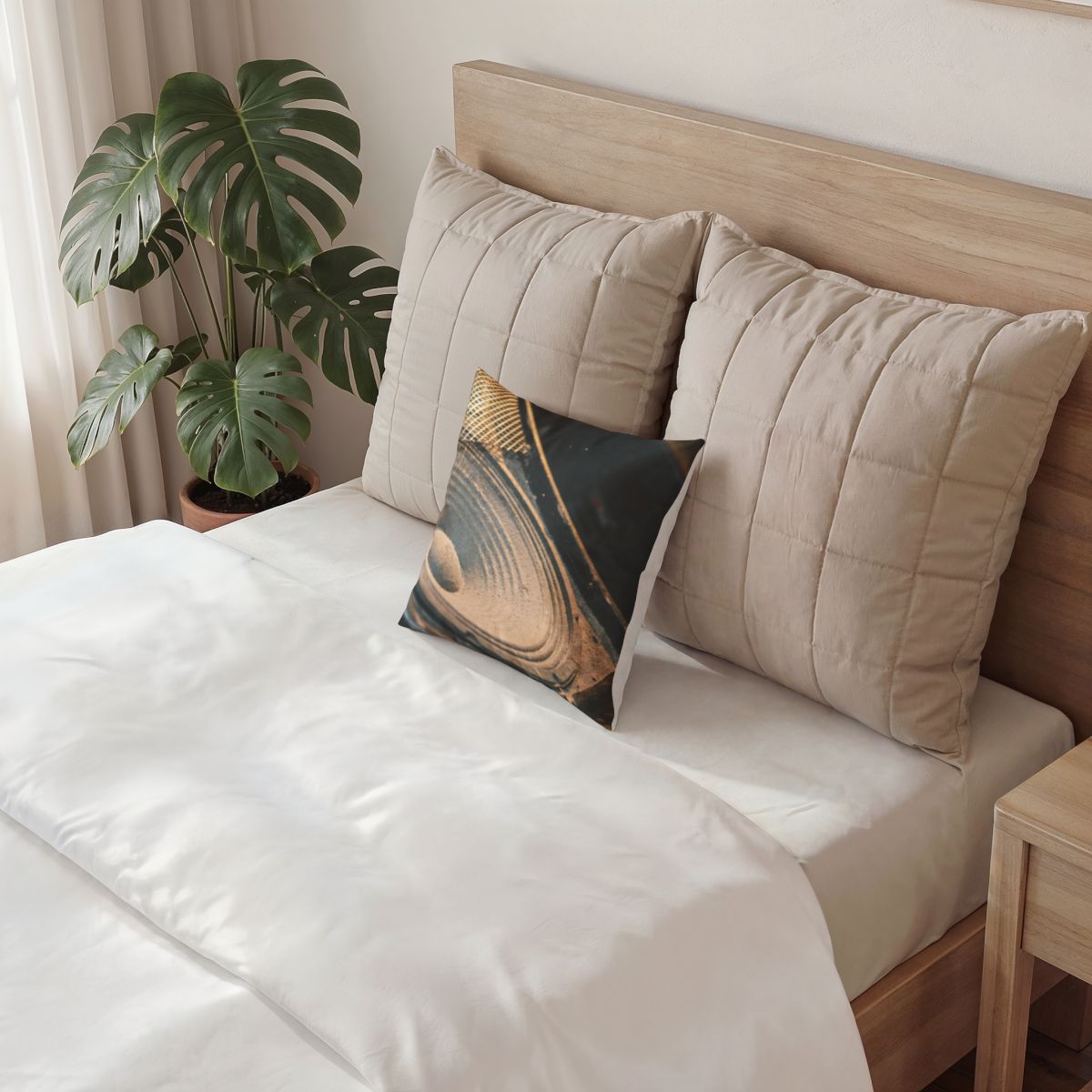 Poly Velvet Pillow - Bass Stage Accent Cushion | Echovira...