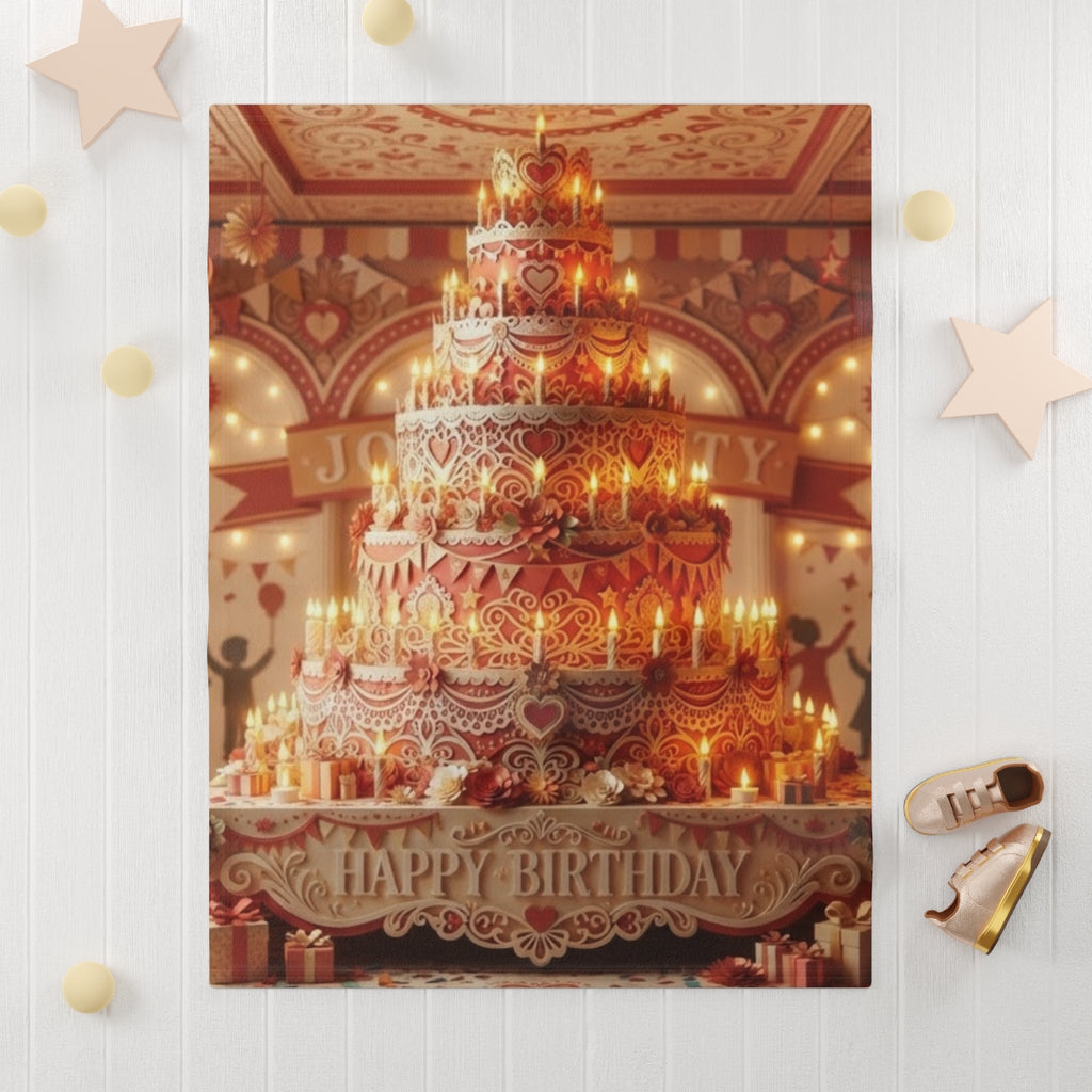 Soft Fleece Baby Blanket - Grand Jubilee | Echovira Gallery