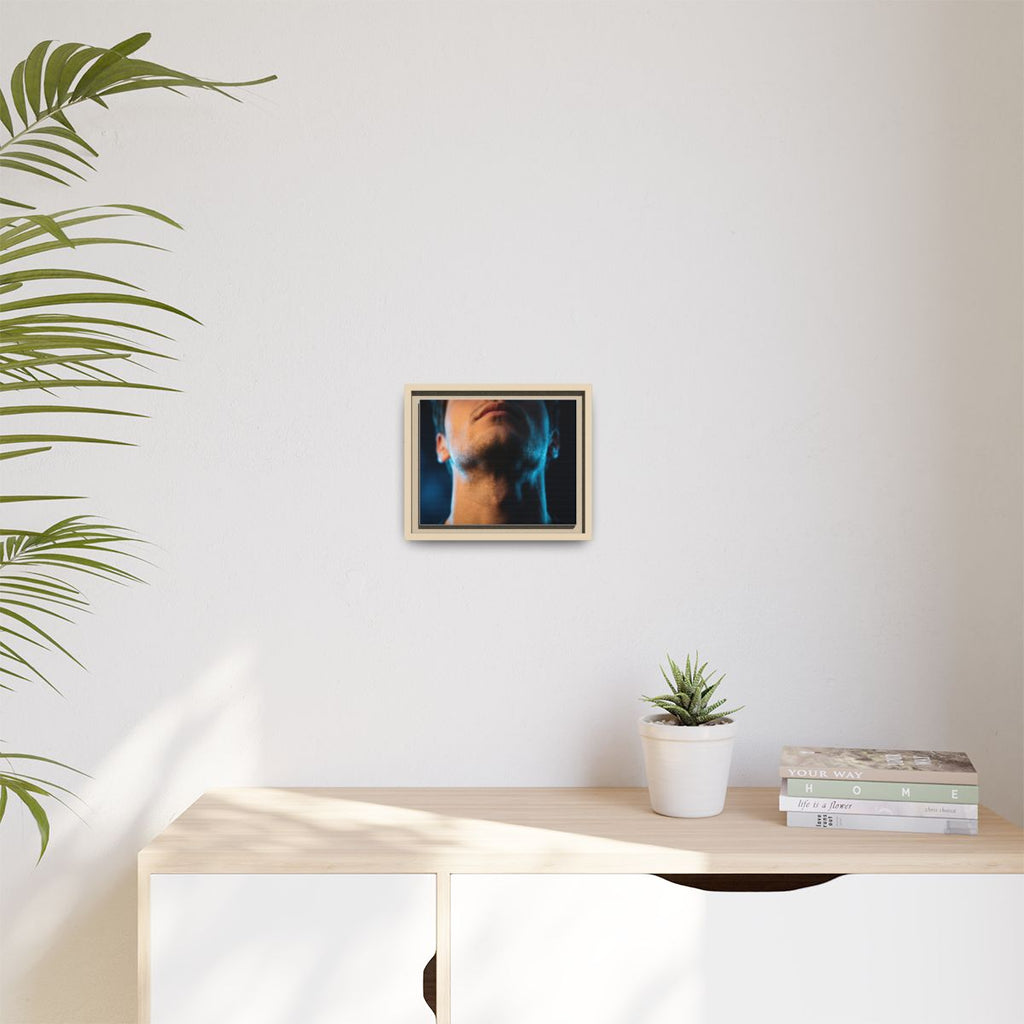 Framed Matte Canvas - Neon Noir