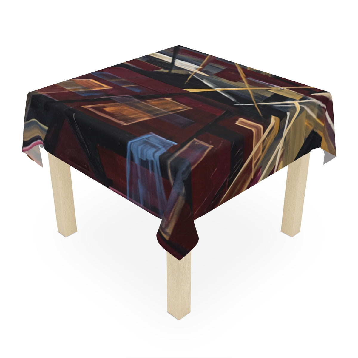 Tablecloth - Urban Geometry Perspective | Echovira Gallery
