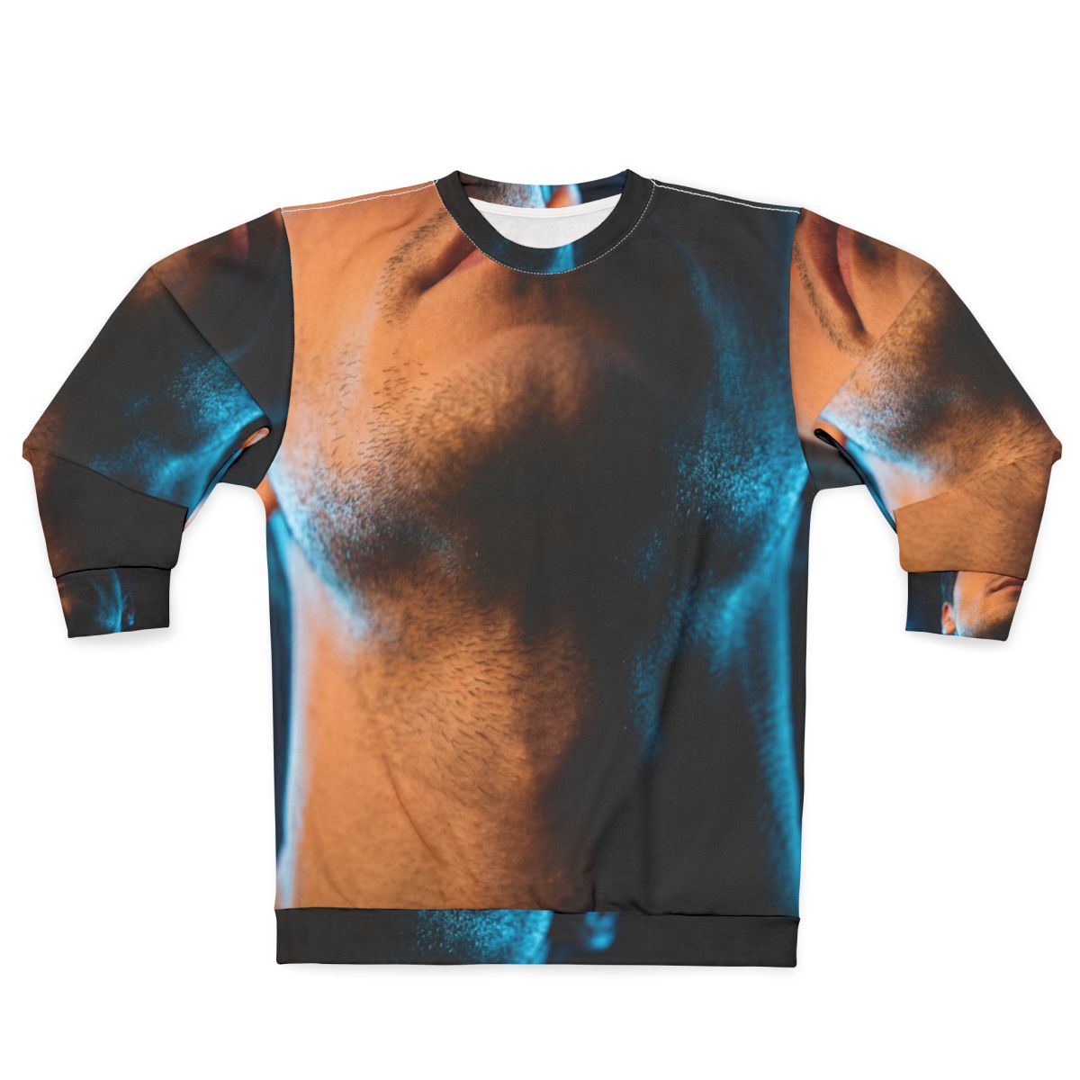 Unisex Sweatshirt - Neon Horizon Portrait | Echovira Gallery