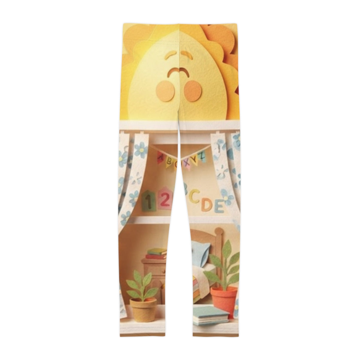 Kids Leggings - Sunshine Window Nursery Art Print | Echovira...