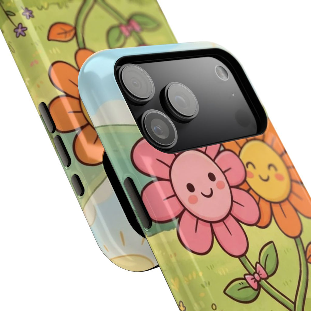 Impact-Resistant Cases - Sunny Meadow Friends Floral Art |...