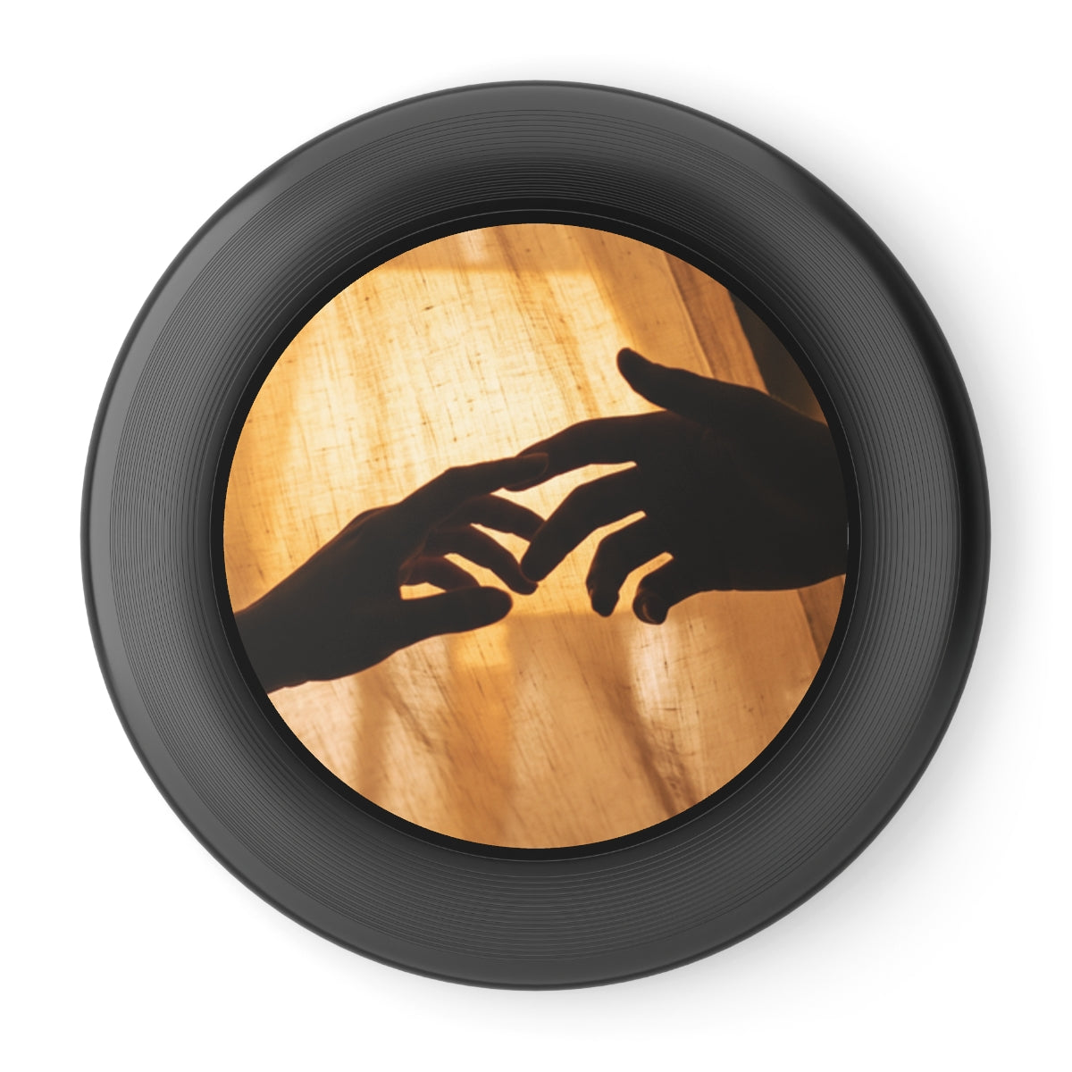 Wham-O Frisbee - Amber Touch Silhouette | Echovira Gallery