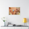 Framed Horizontal Poster - Luna Clay Sunshine — White... |...