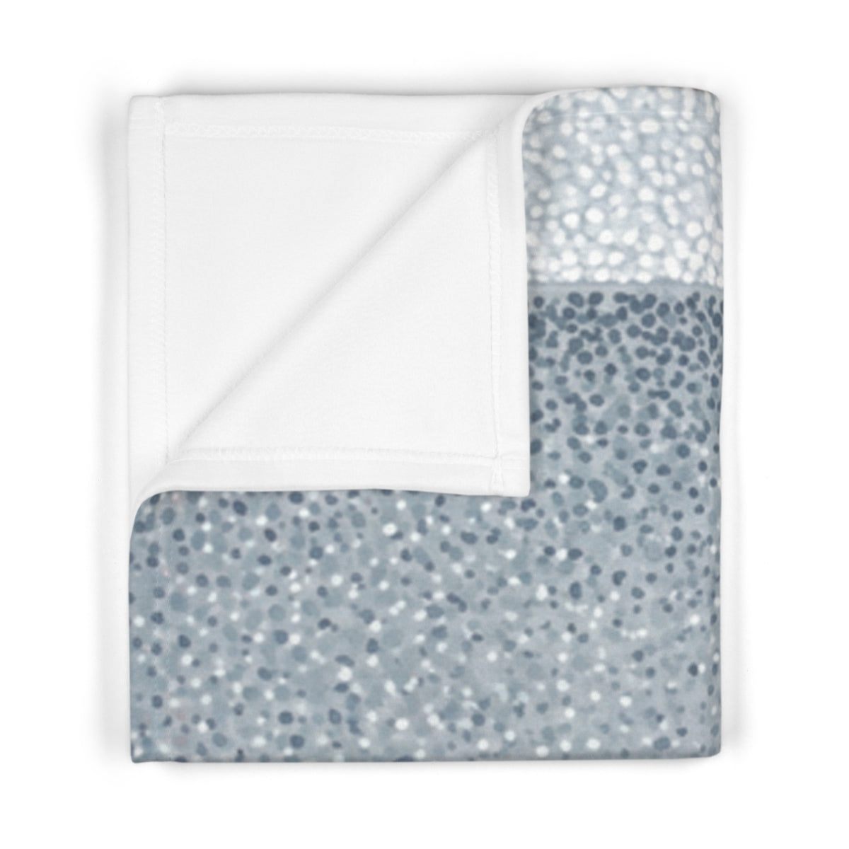 Threshold Reach Pointillist Art Baby Blanket