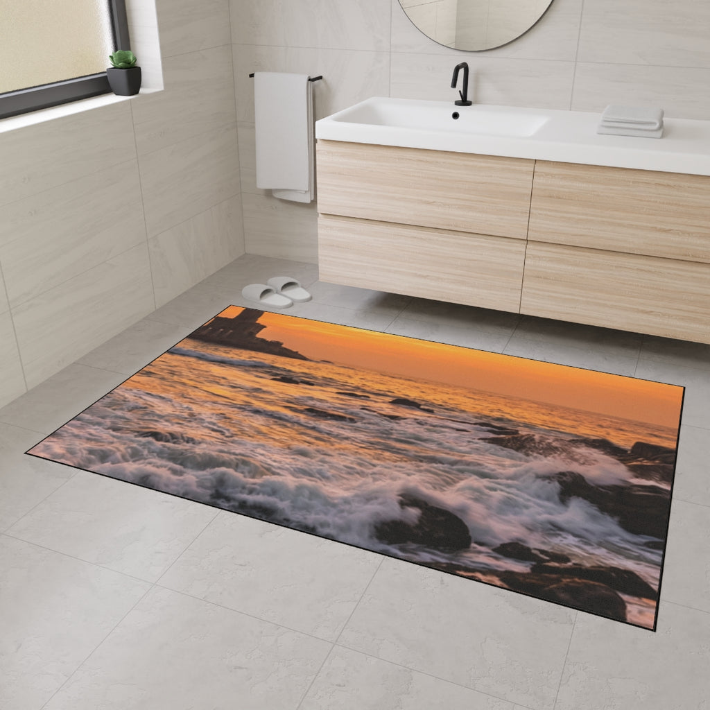 Floor Mat - Golden Sunrise Welcome