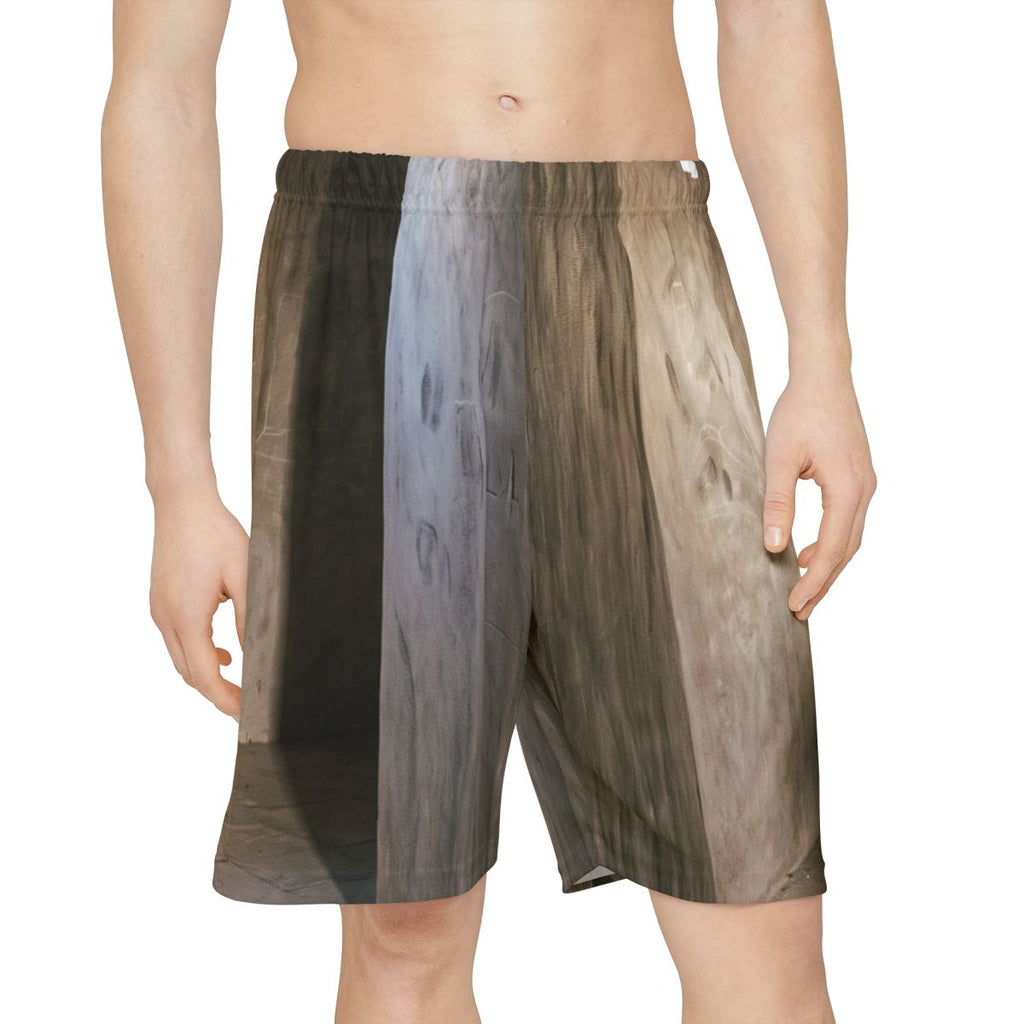 Men's Sports Shorts - Shadows of the Citadel moody... |...