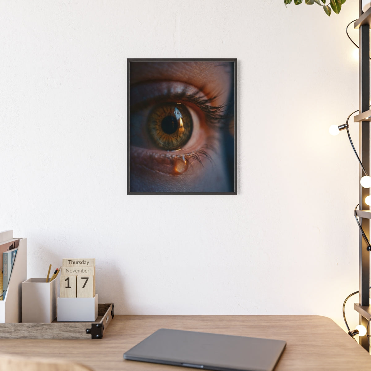 Posters with Wooden Frame - Eye Art