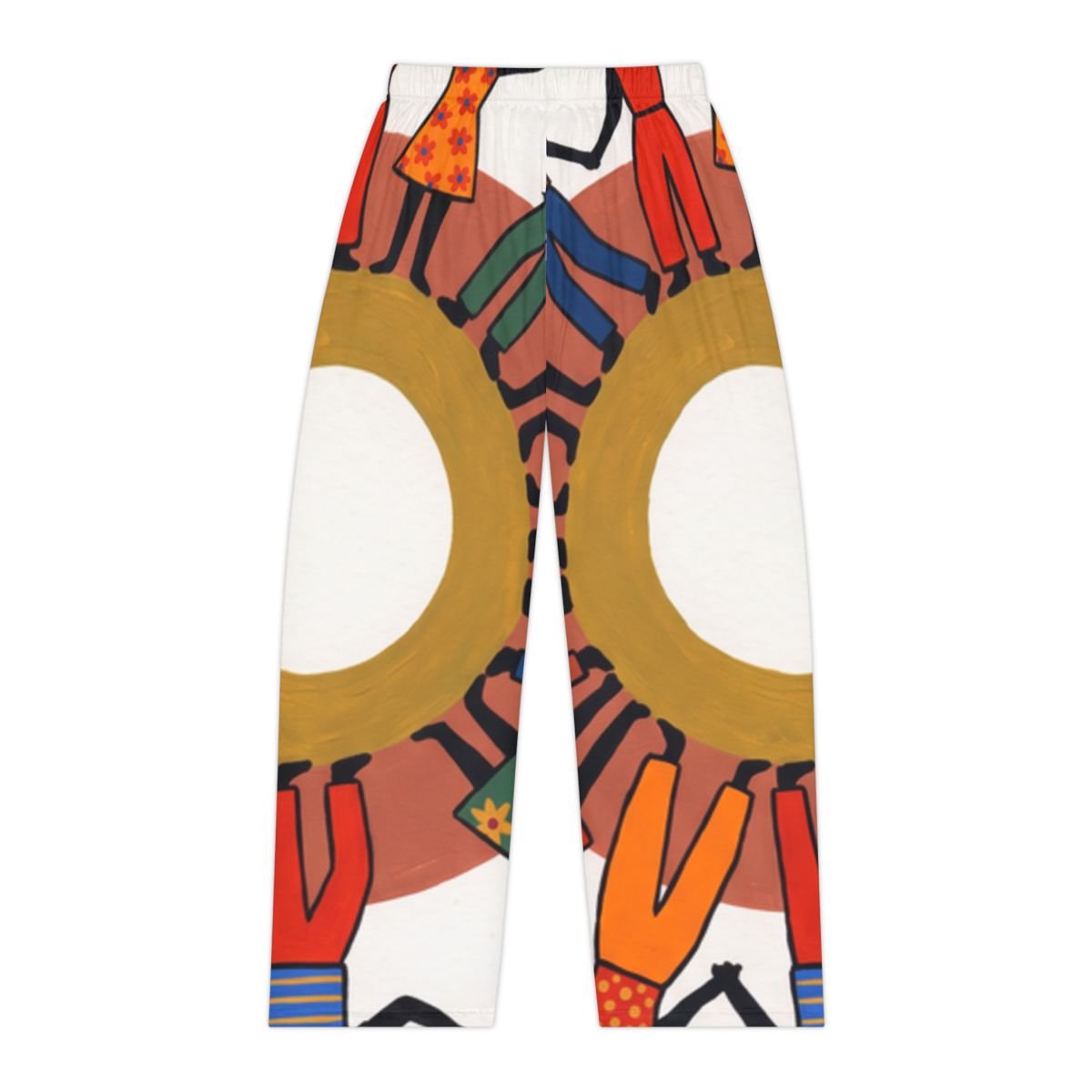 Women's Pajama Pants - Unity Mandala Folk Art | Echovira...