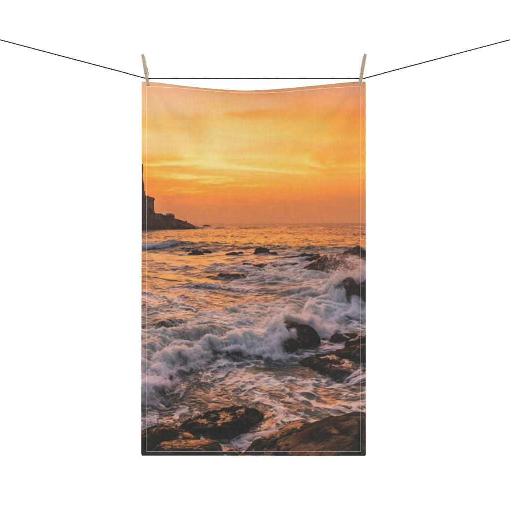 Tea Towels - Majestic Golden Dawn