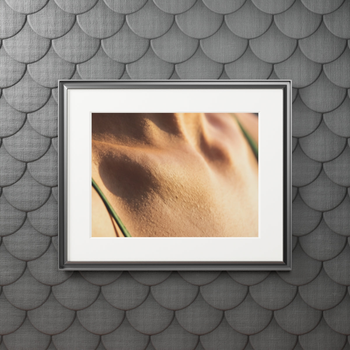 Golden Hour Fine Art Print - Emerald Sunset Frame —... |...