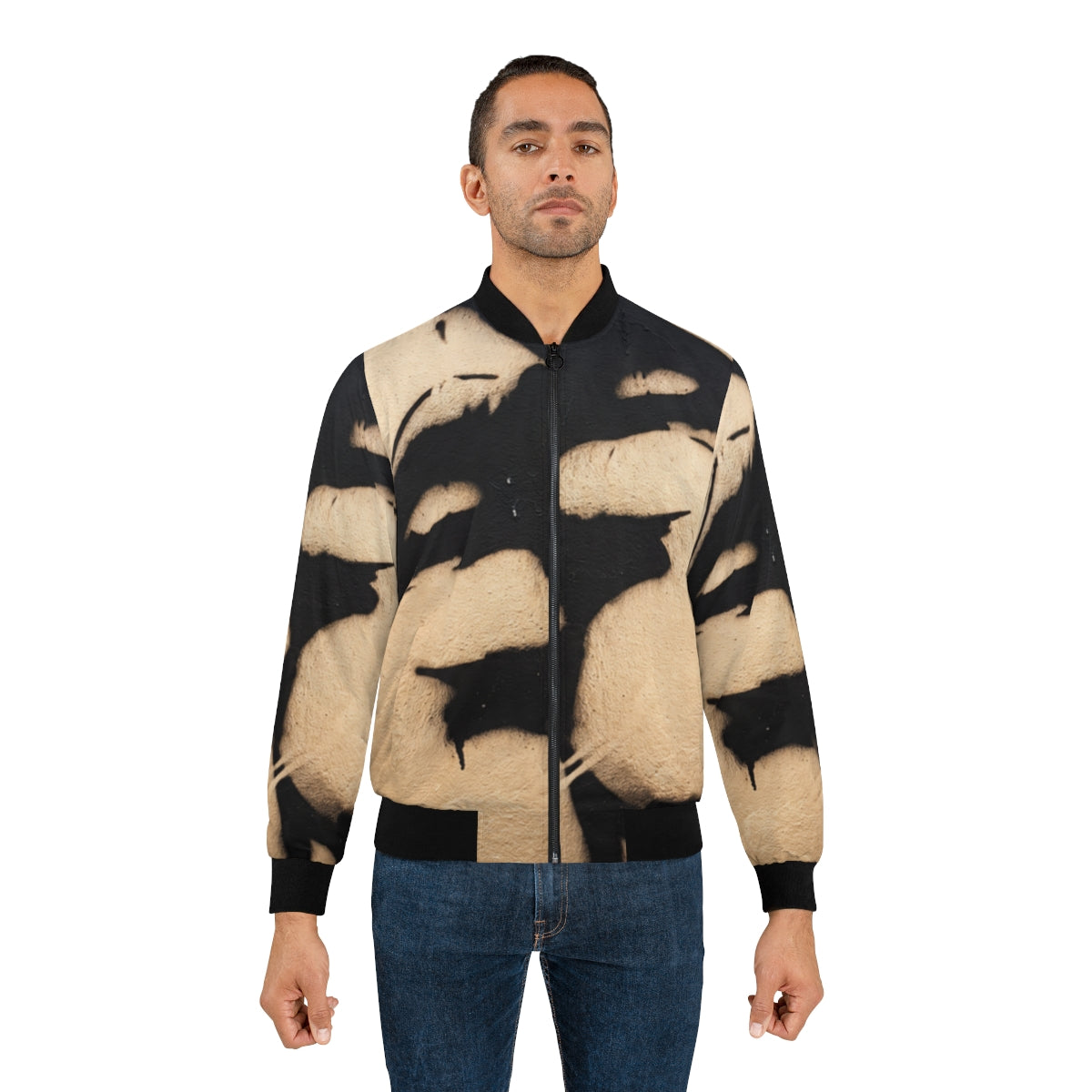 Men's Bomber Jacket - Shadow Kiss Streetwear | Echovira...