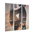 Acrylic Prints Triptych - Metropolitan Romance | Echovira...