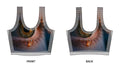 Polyester Sports Bra - Flickering Focus