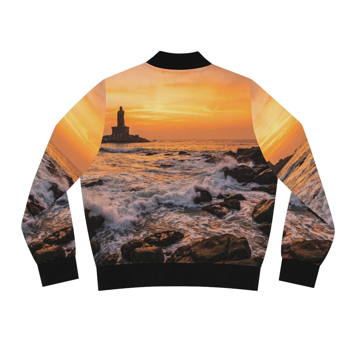 Women's Bomber Jacket - Majestic Dawn