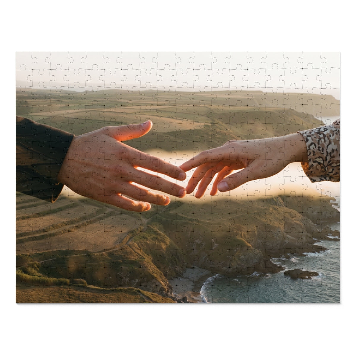 Jigsaw Puzzle with Tin - The Infinite Touch | Ethereal... |...