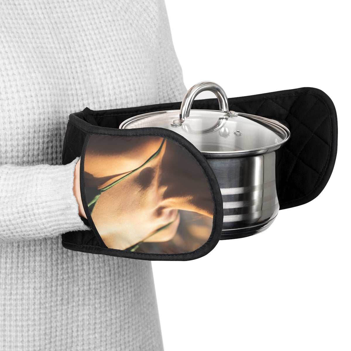 Oven Mitts - Radiant Emerald Baking