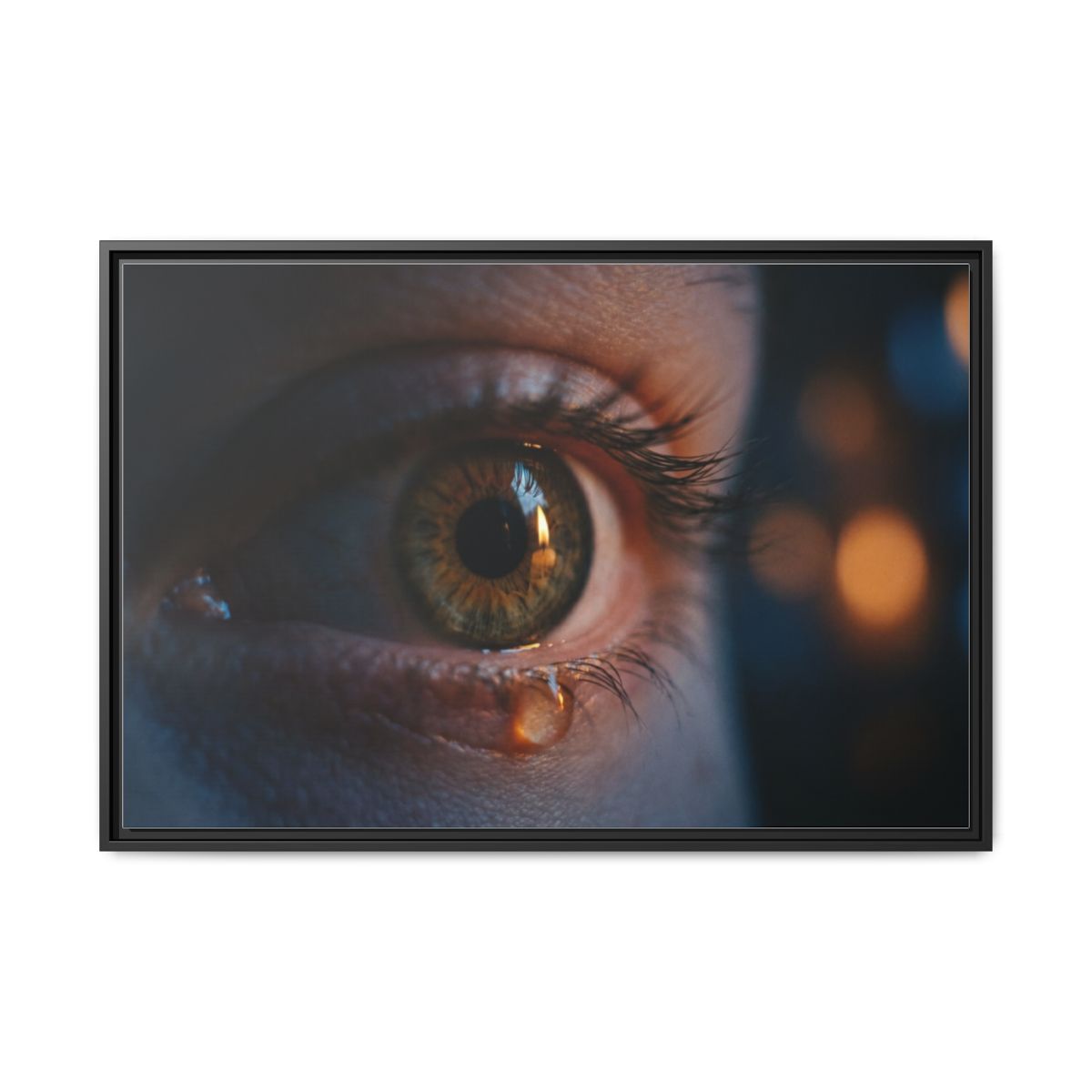 Framed Matte Canvas - Mystic Eye