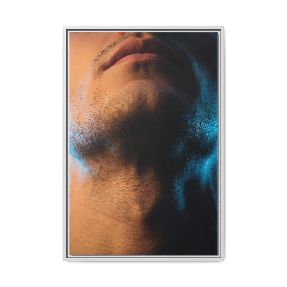 Framed Matte Canvas - Neon Noir