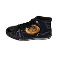 Women's Classic Sneakers Brass Sundial Art