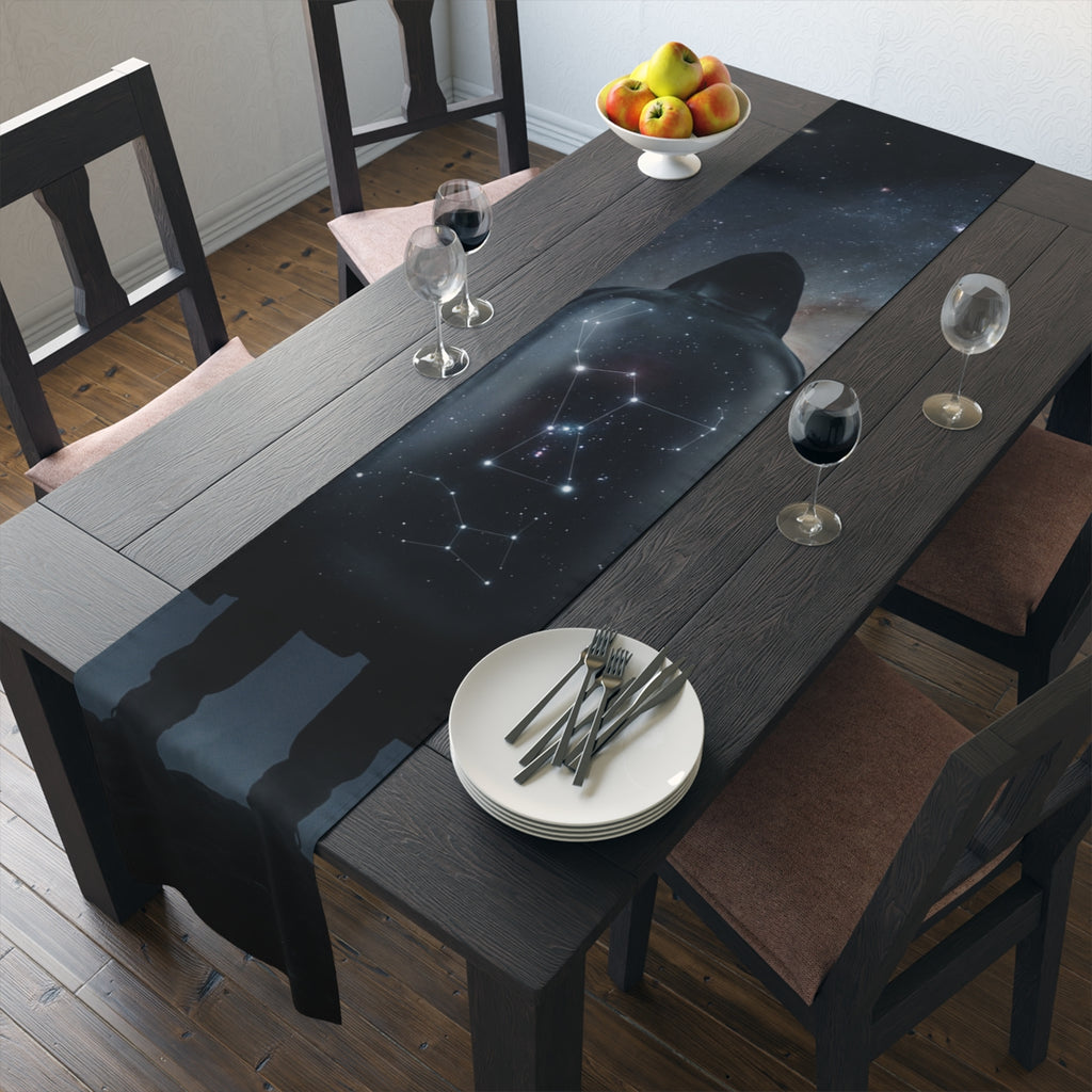 Table Runner - Stellar Drifter Celestial | Echovira Gallery