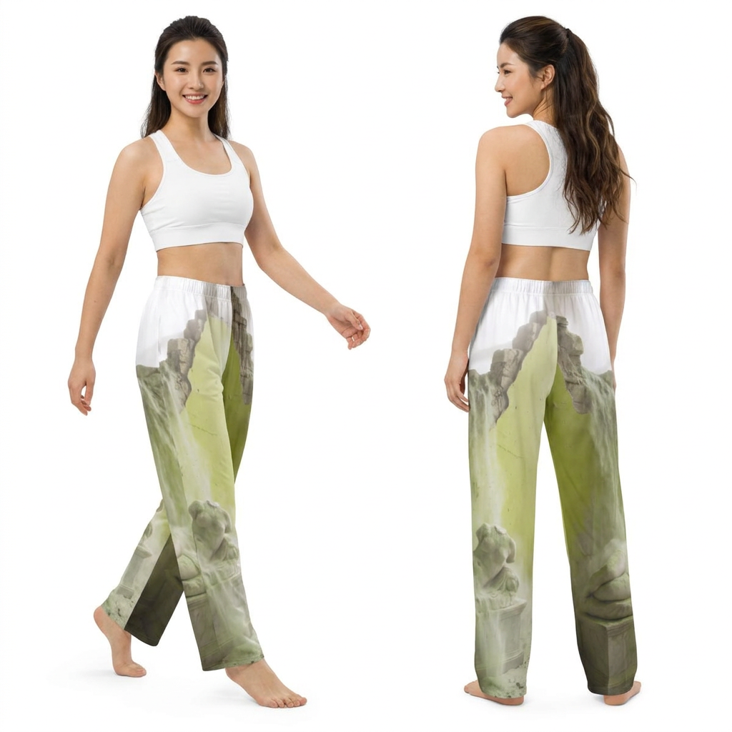 Classical Ruin Art Kids Lounge Pants