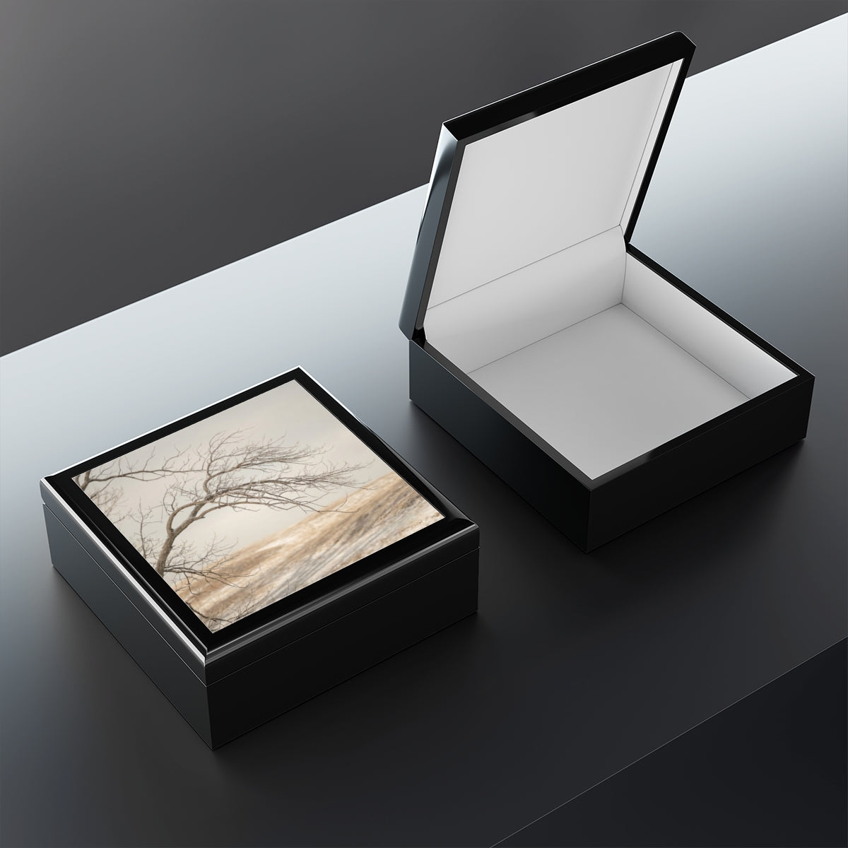 Jewelry Box - Hushed Winter Elegance
