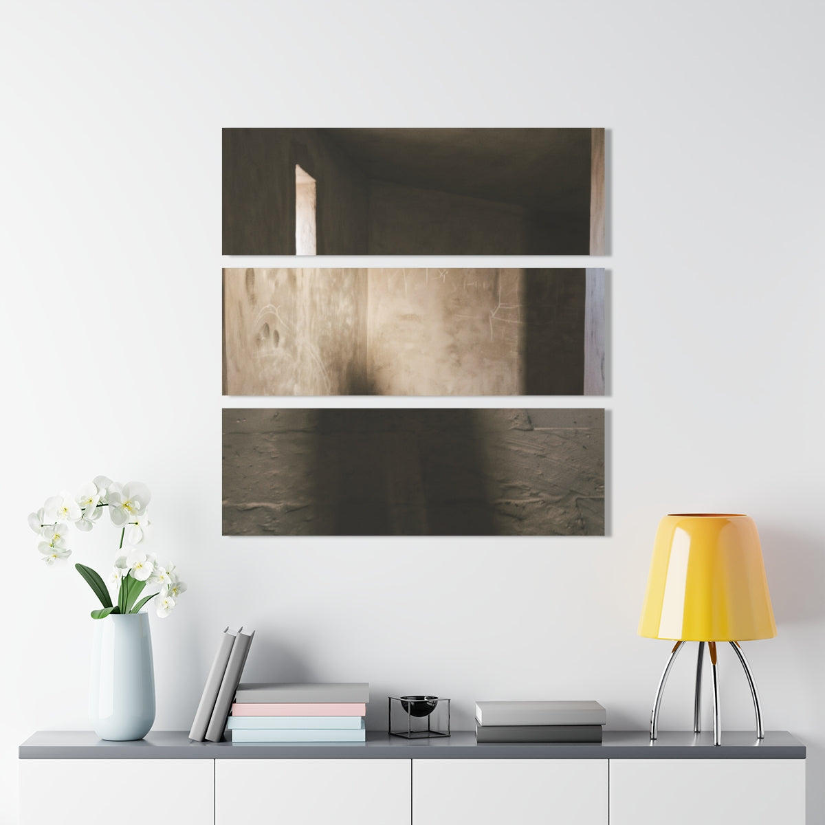 Acrylic Prints - Shadows of the Citadel moody architectural...
