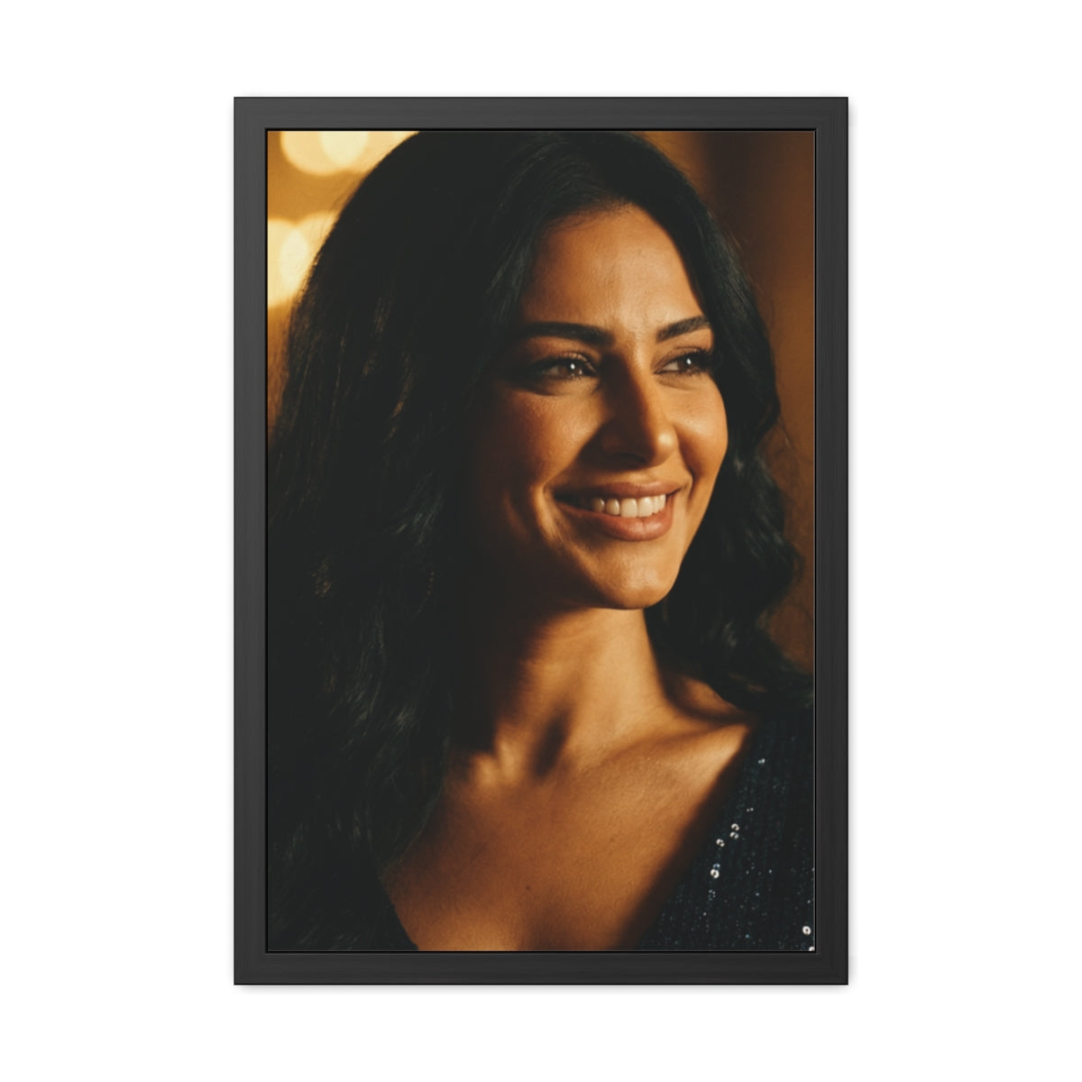 Framed Poster - Cinematic Portrait — Portrait