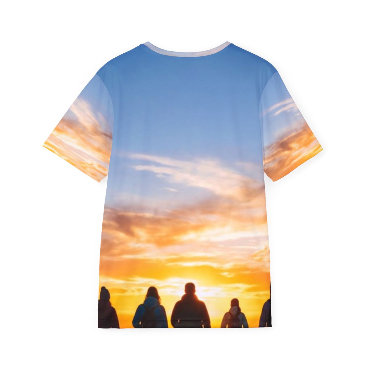 Men's Sports Jersey - Golden Mountain | Echovira Gallery