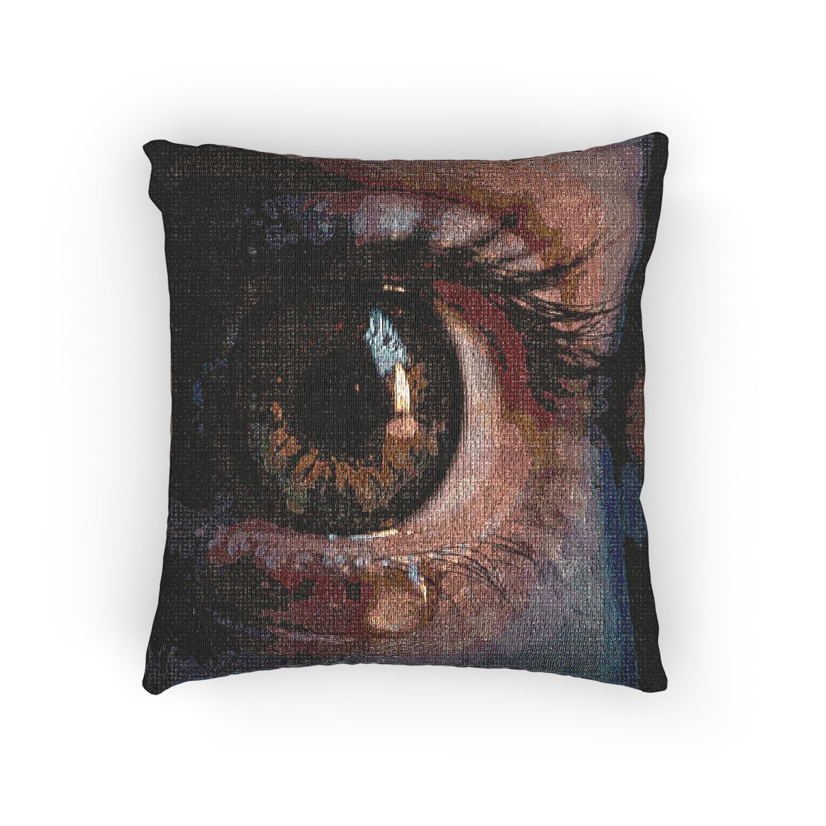 Woven Pillow - Midnight Gaze