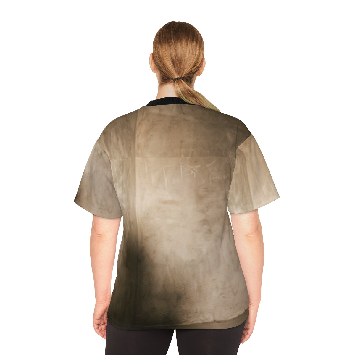 Unisex Football Jersey - Shadows of the Citadel moody... |...