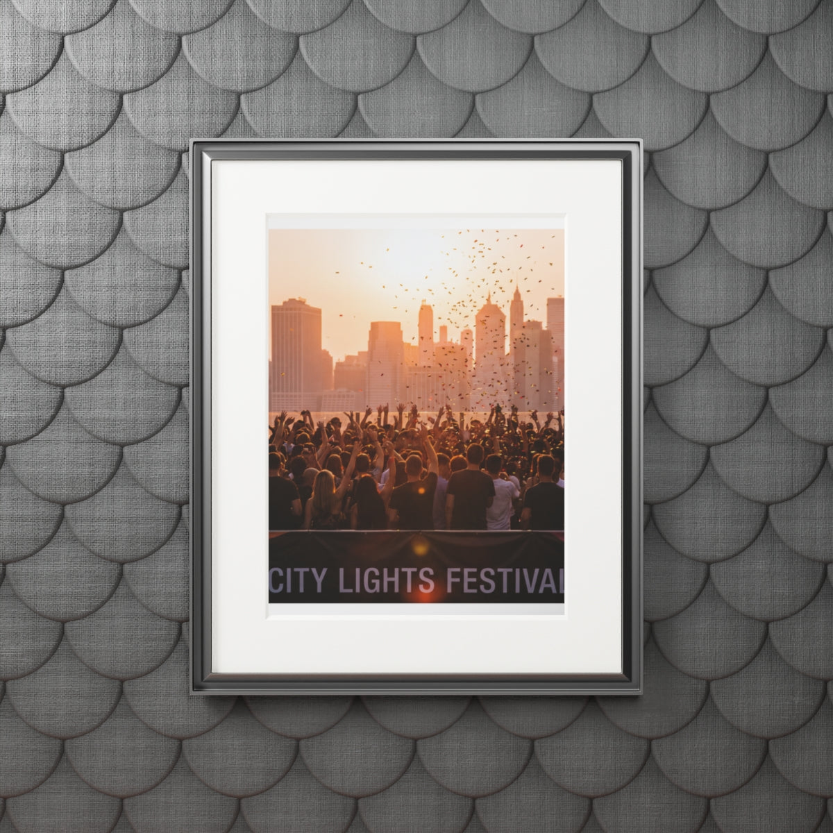 Fine Art Print (Paper Frame) - City Lights (11×14 & 16×20) |...