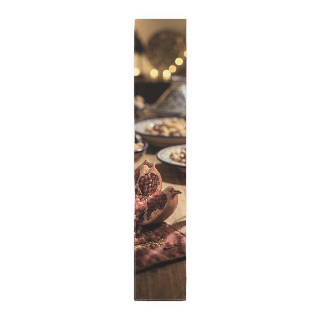 Table Runner - Velvet Night Oasis | Echovira Gallery