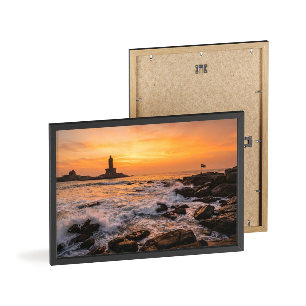 Framed Poster - Golden Hour Horizon
