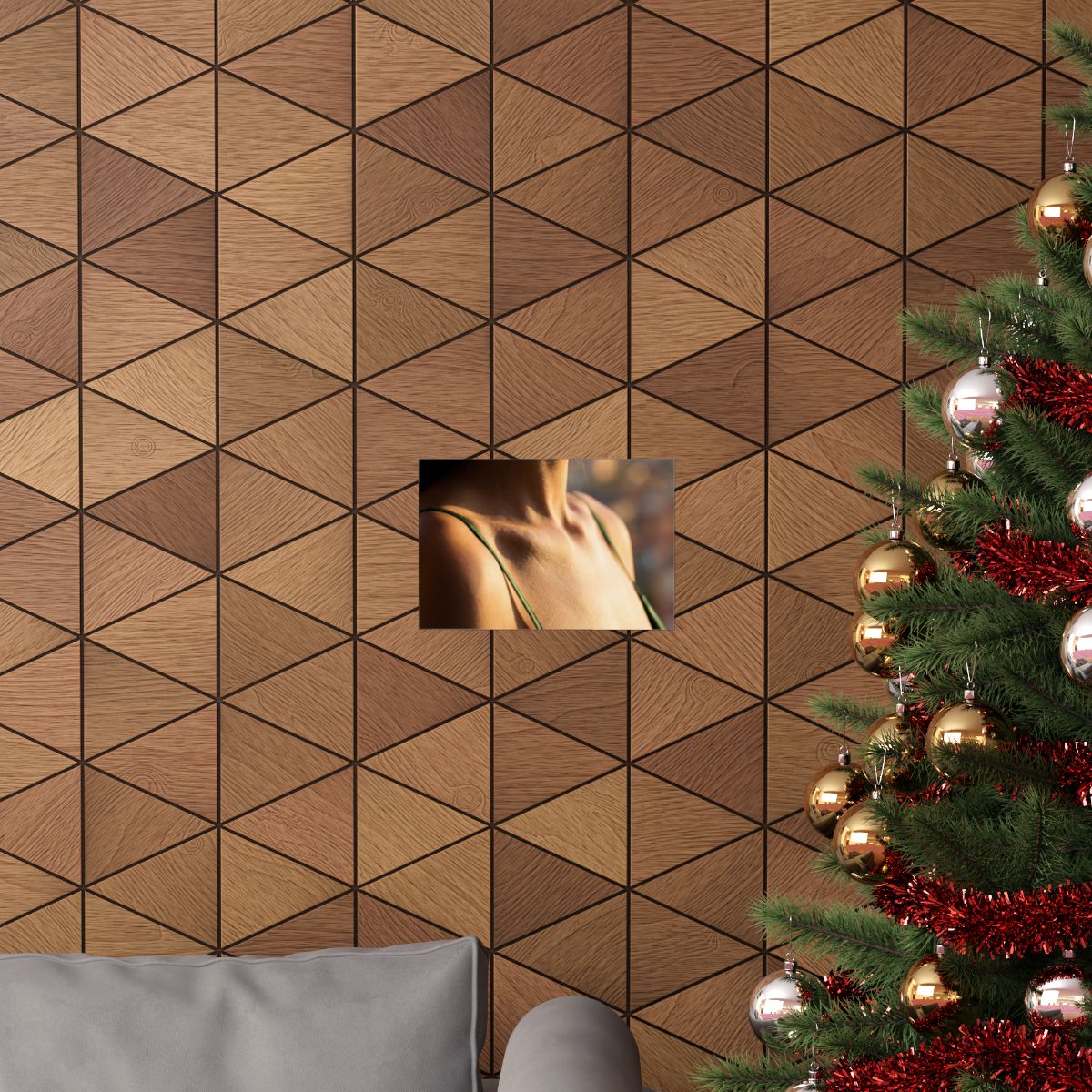 Matte Horizontal Posters - Golden Hour Glow - Minimalist......